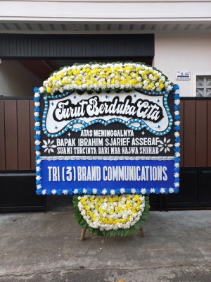 Papan Bunga Duka di Nelayan Indah